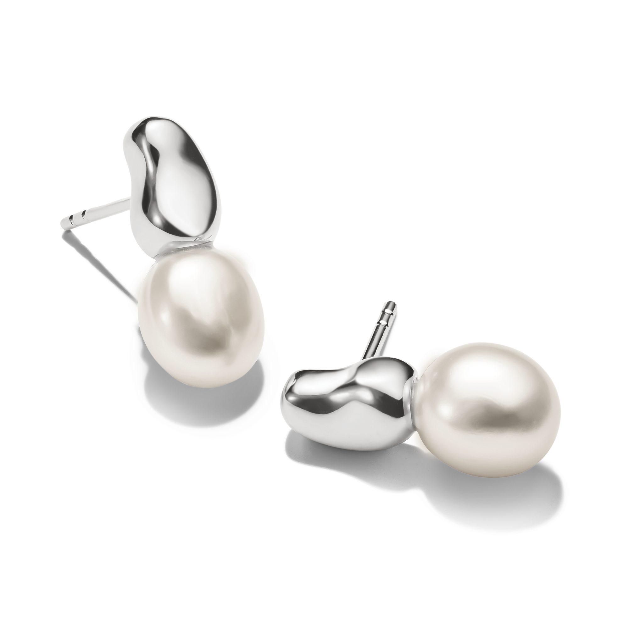 THOMAS SABO Paar Ohrstecker Bold Elegance Ohrstecker Perle klein, mit Süßwasserzuchtperle