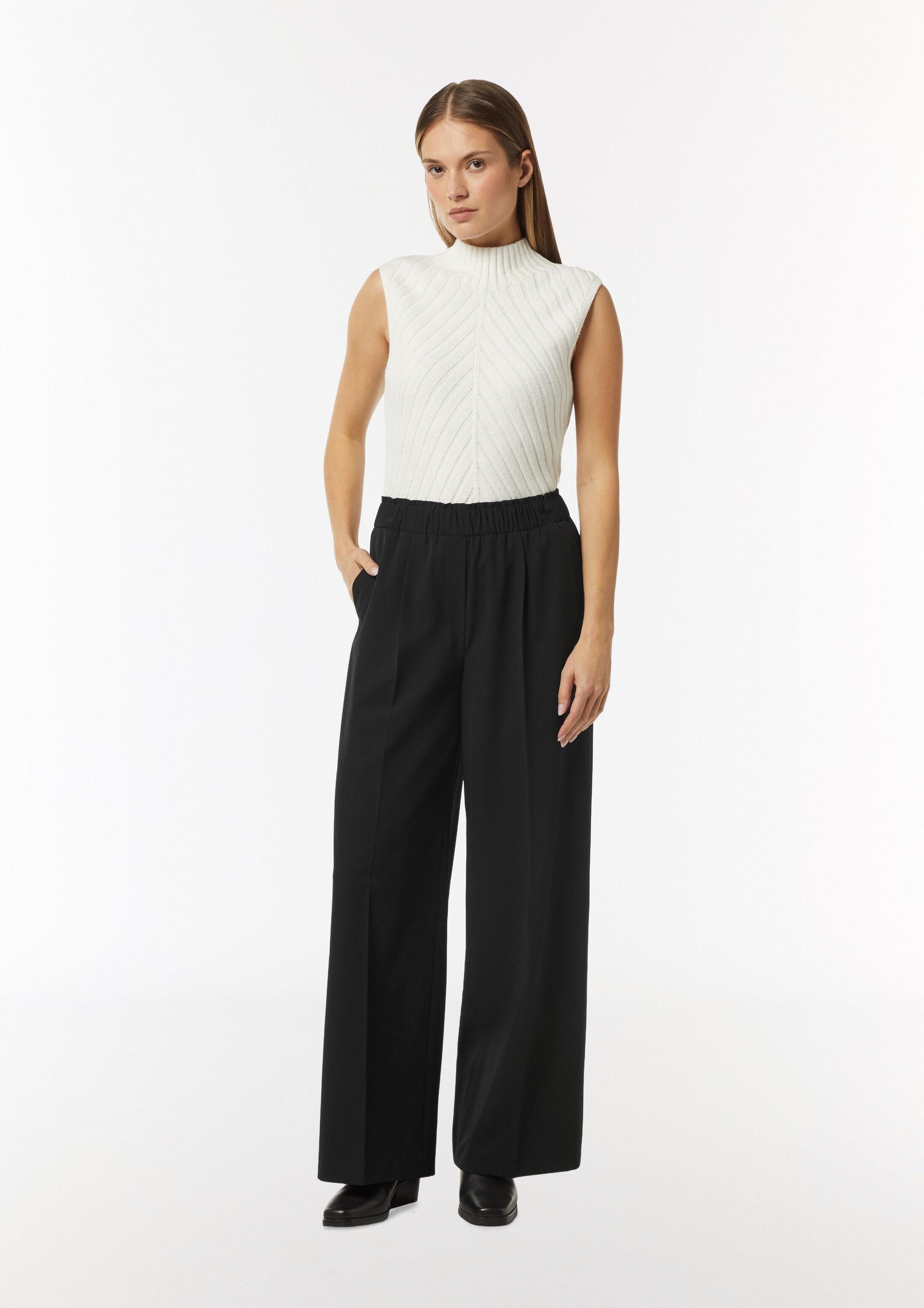 comma Chinos Hose Travelhose mit elastischem Bund