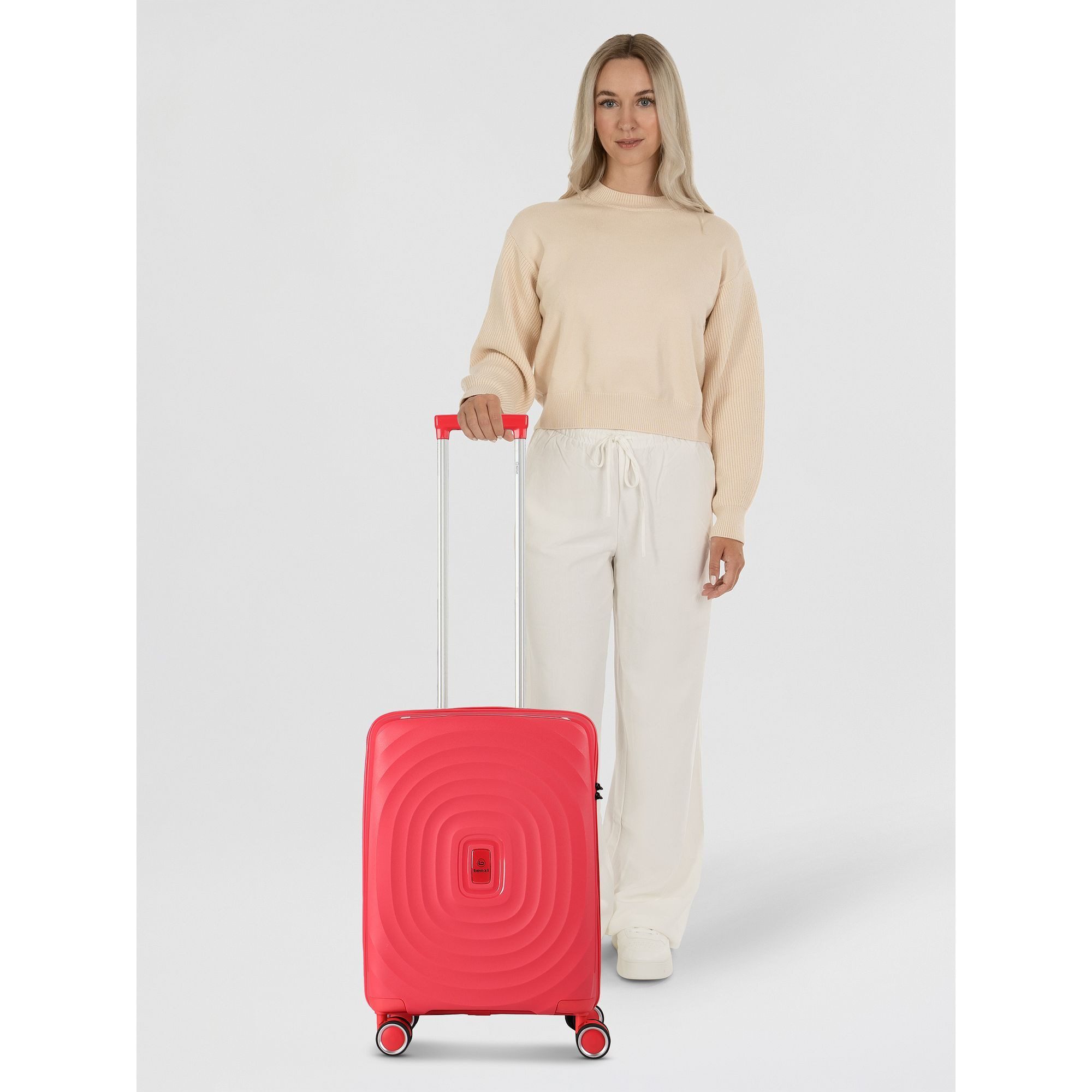 BENZI Handgepäck-Trolley 5751, 4 Rollen, Polypropylen günstig online kaufen