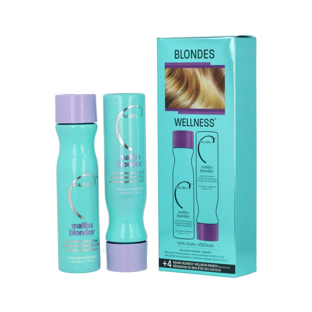 Malibu Haarpflege-Set Blondes Wellness