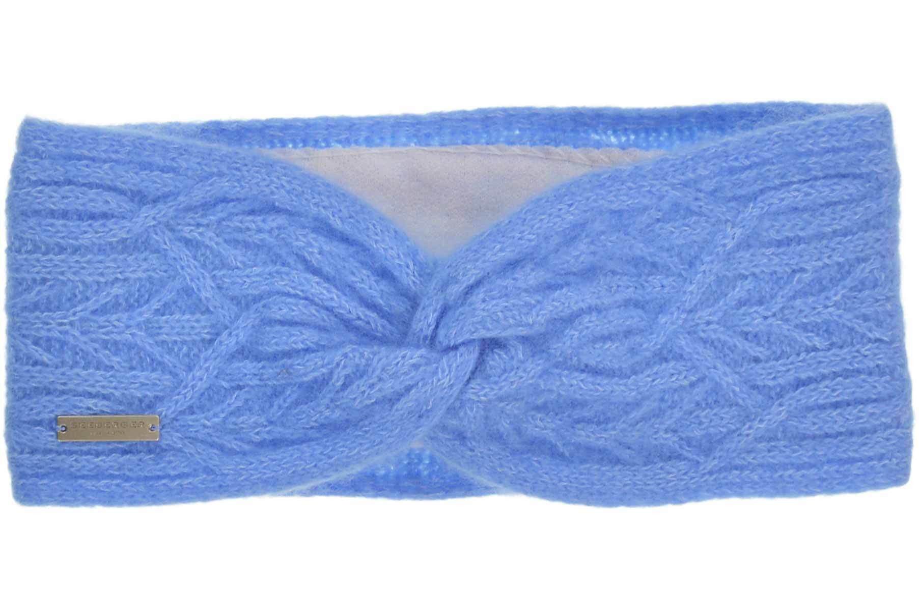 Seeberger Stirnband Cashmere-Cotton Stirnband in besonderem Zopfmuster 20058-0