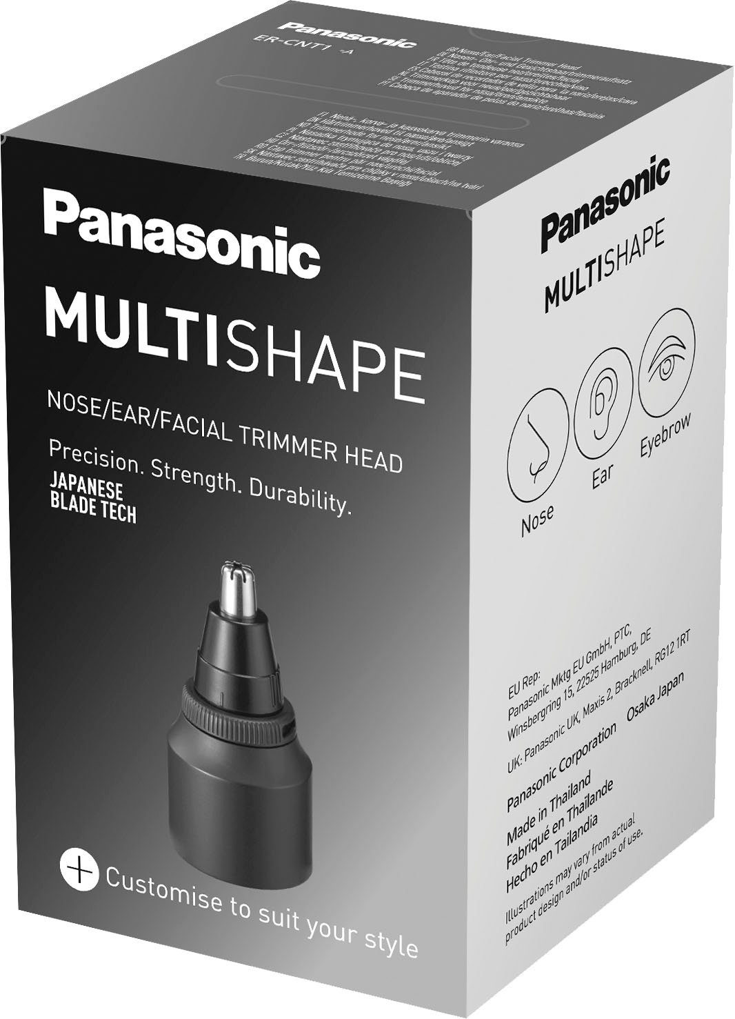 Panasonic Насадка-триммер для носа и ушей Multishape ER-CNT1-A301, Trimmeraufsatz, Nasen-, Ohr- & Gesichtshaartrimmer