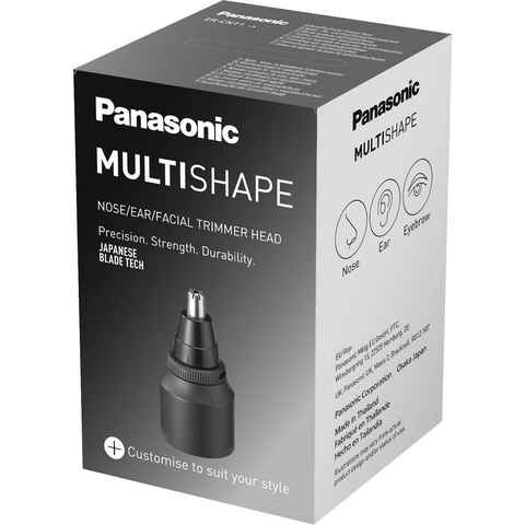 Panasonic Nasen- und Ohrhaartrimmeraufsatz Multishape ER-CNT1-A301, Trimmeraufsatz, Nasen-, Ohr- & Gesichtshaartrimmer