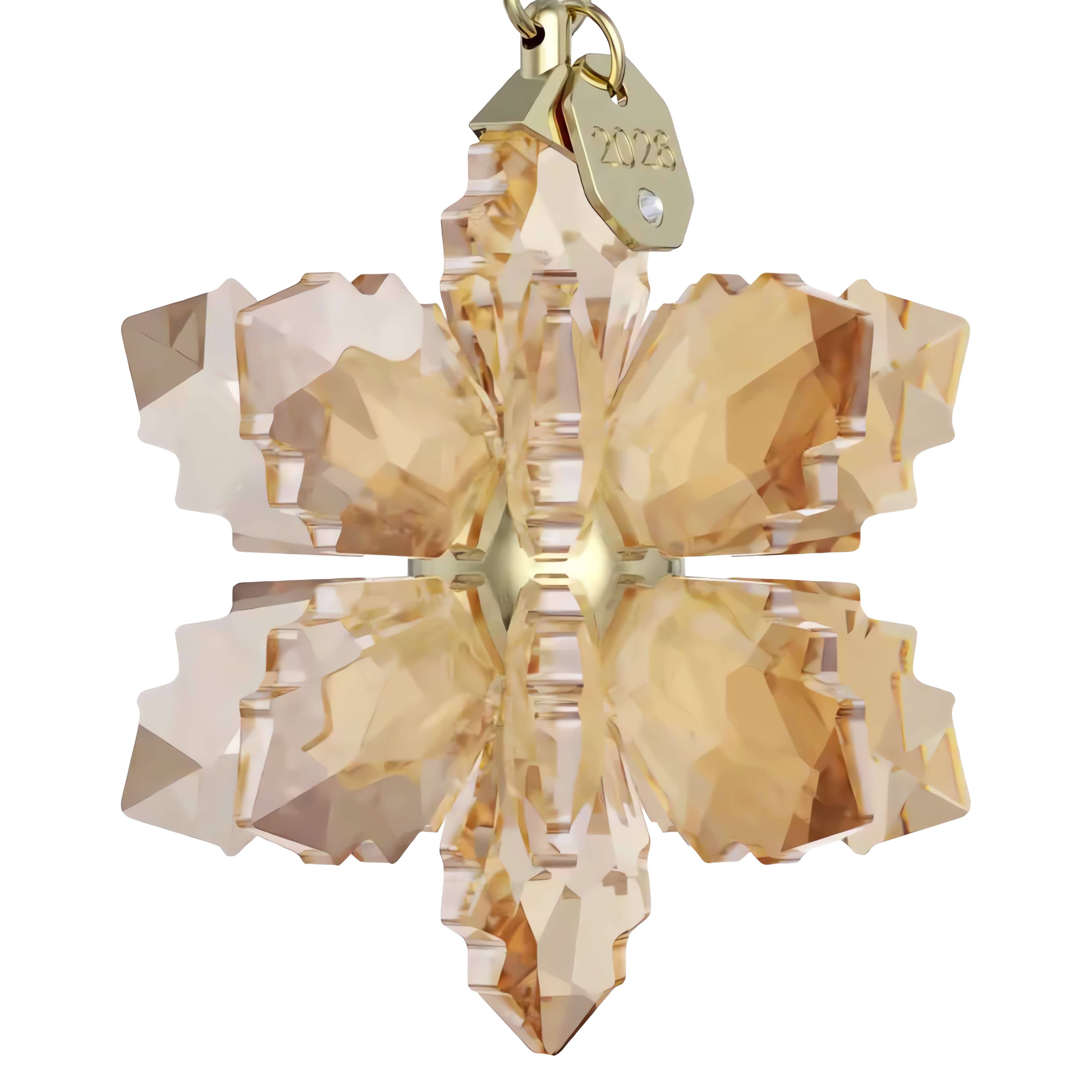 Swarovski Dekohänger Kristallfigur Sammelfigur Annual Edition Festive 3D Ornament 2026 (1 St), Swarovski® Kristall