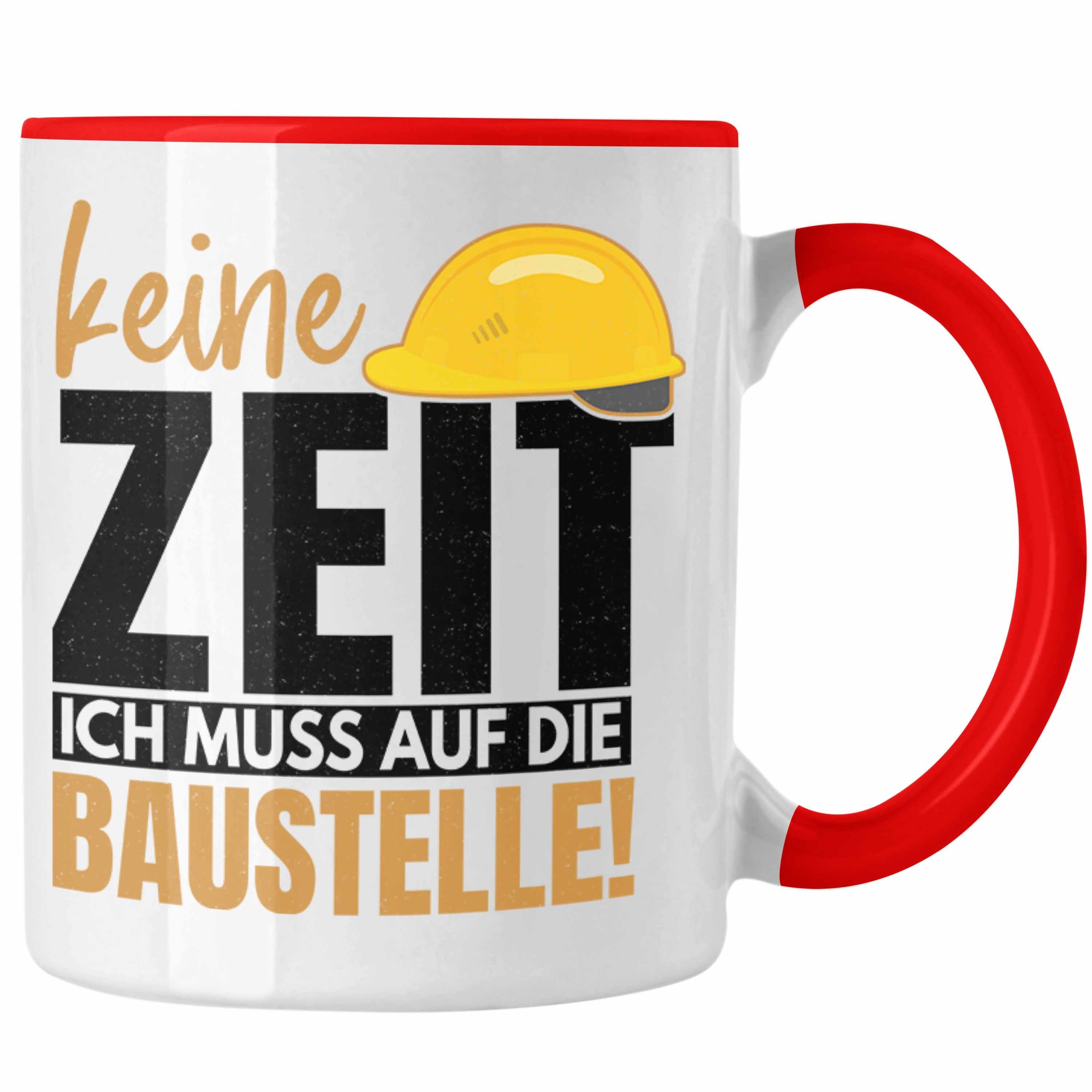 Trendation Tasse Trendation Bauherr Geschenk Spruch Tasse Bauherrin