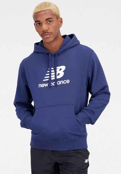 New Balance Kapuzensweatshirt NB ESSENTIALS STACKED LOGO FLEECE HOODIE