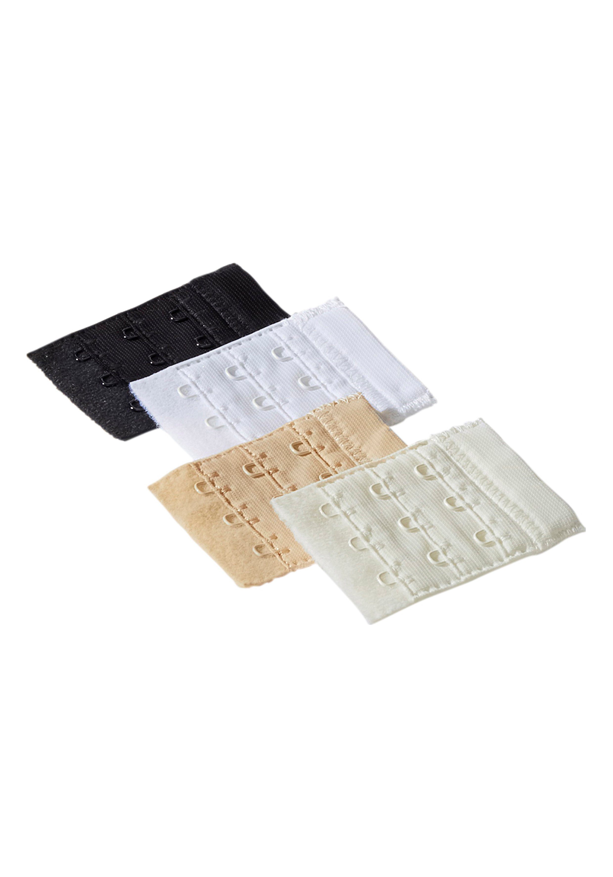 LASCANA BH-Verlängerung (Packung, 4 St), mit jeweils 3 Haken