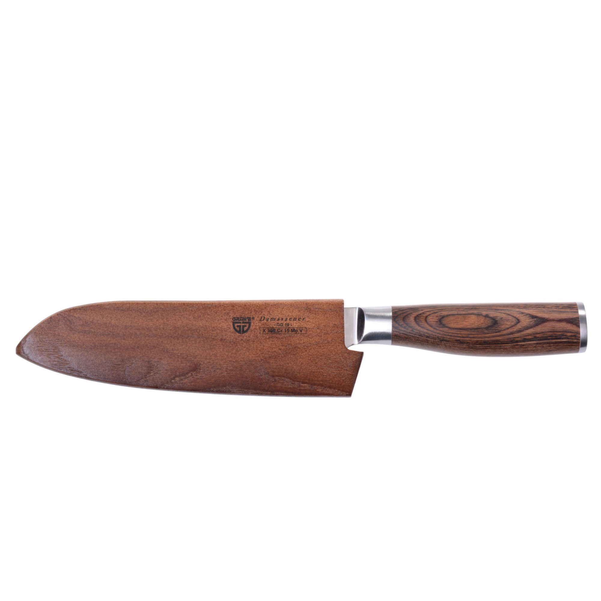 GRÄWE Damastmesser GRÄWE Damastemesser-Set mit Wetzstein 400/1000