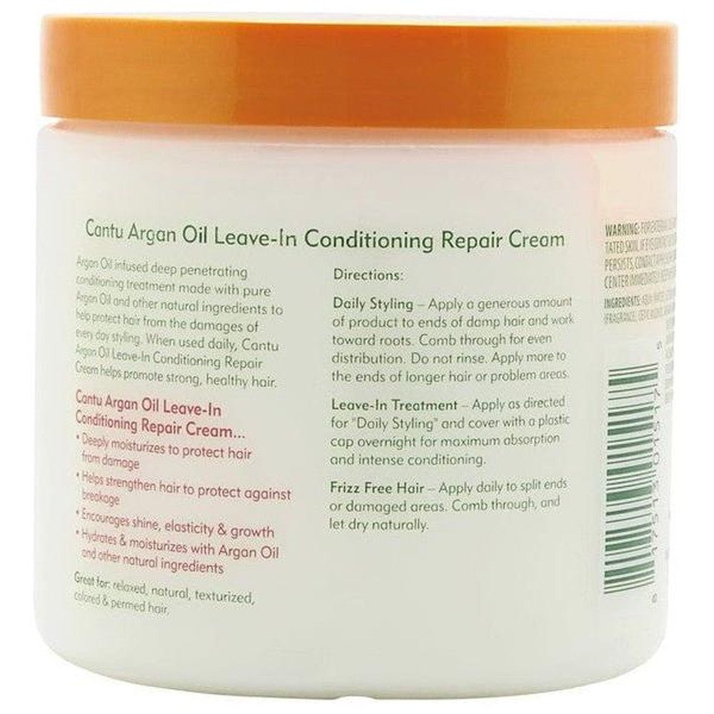 Cantu Haarspülung Cantu Argan Oil Leave-In Conditioner Repair Cream 453 g