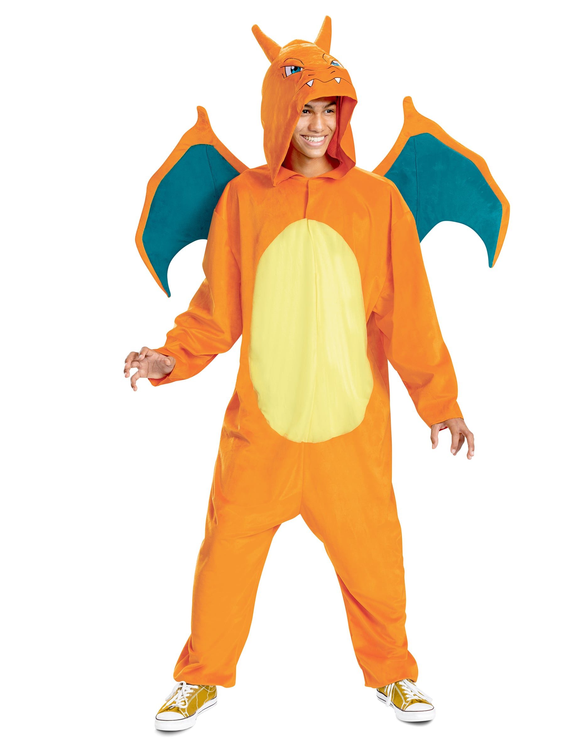 Jakks Pacific Kostüm Glurak Pokémon Kostüm für Erwachsene