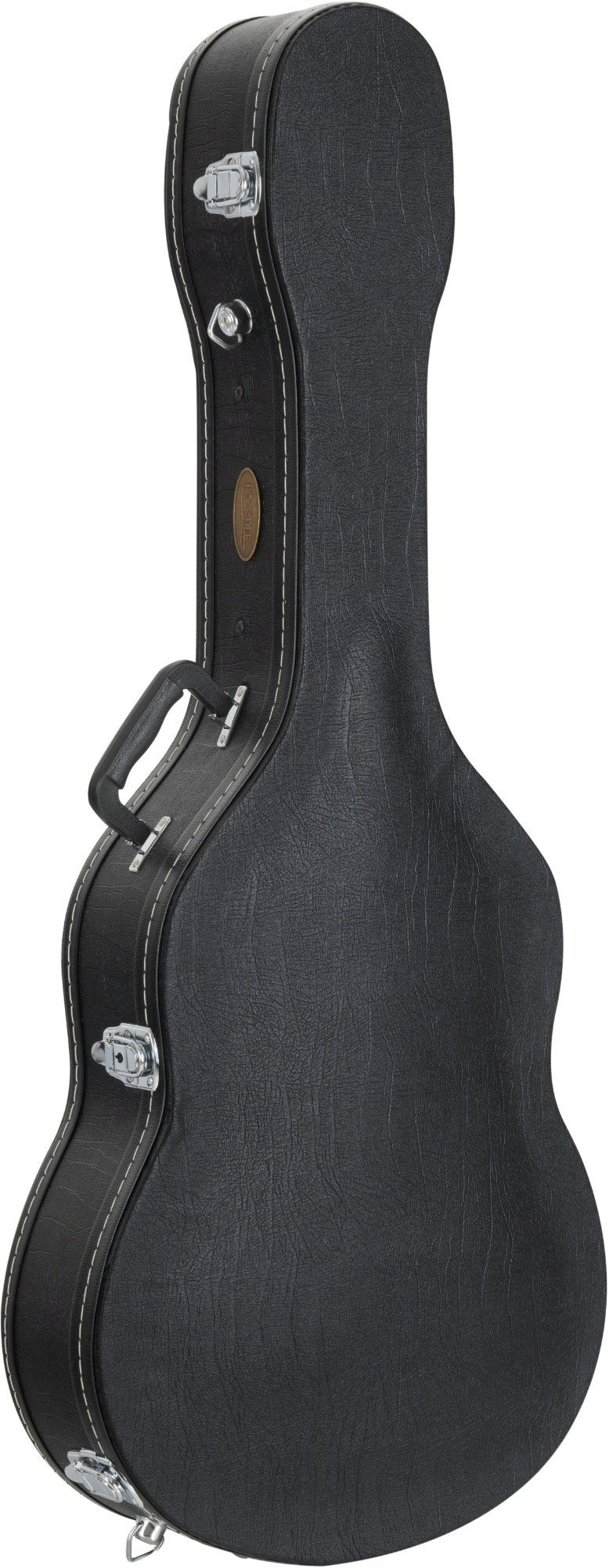 Rocktile E-Gitarren-Koffer Rocktile Gitarrenkoffer Deluxe Konzertgitarre, 0 Rollen, Kunstleder mit weichem Innenfutter