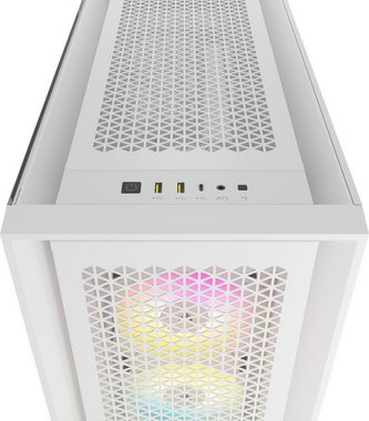 Corsair PC-Gehäuse iCUE 5000D RGB Airflow Mid-Tower, True White