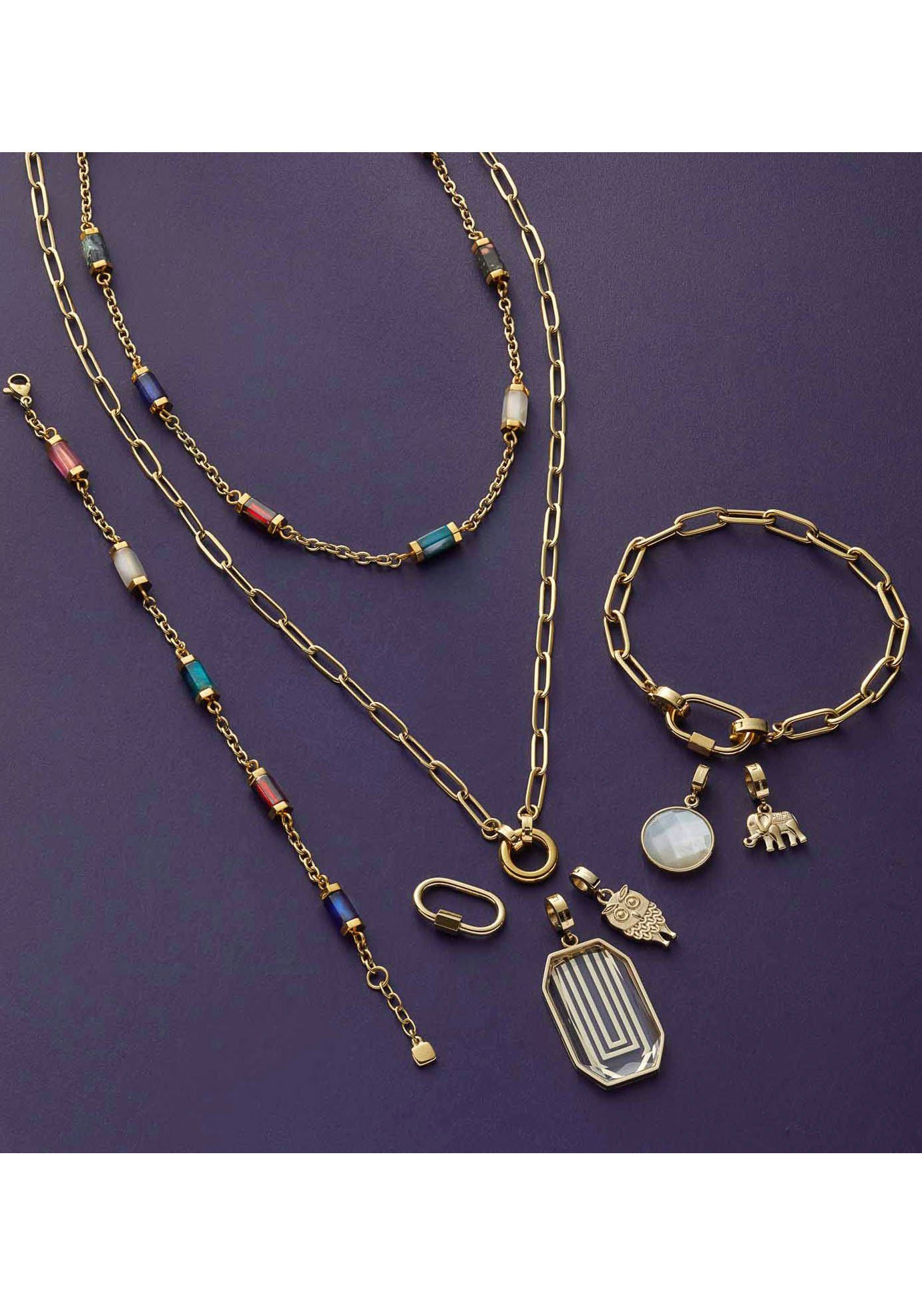 LEONARDO Armband Bruna, 023231, mit Jasp...