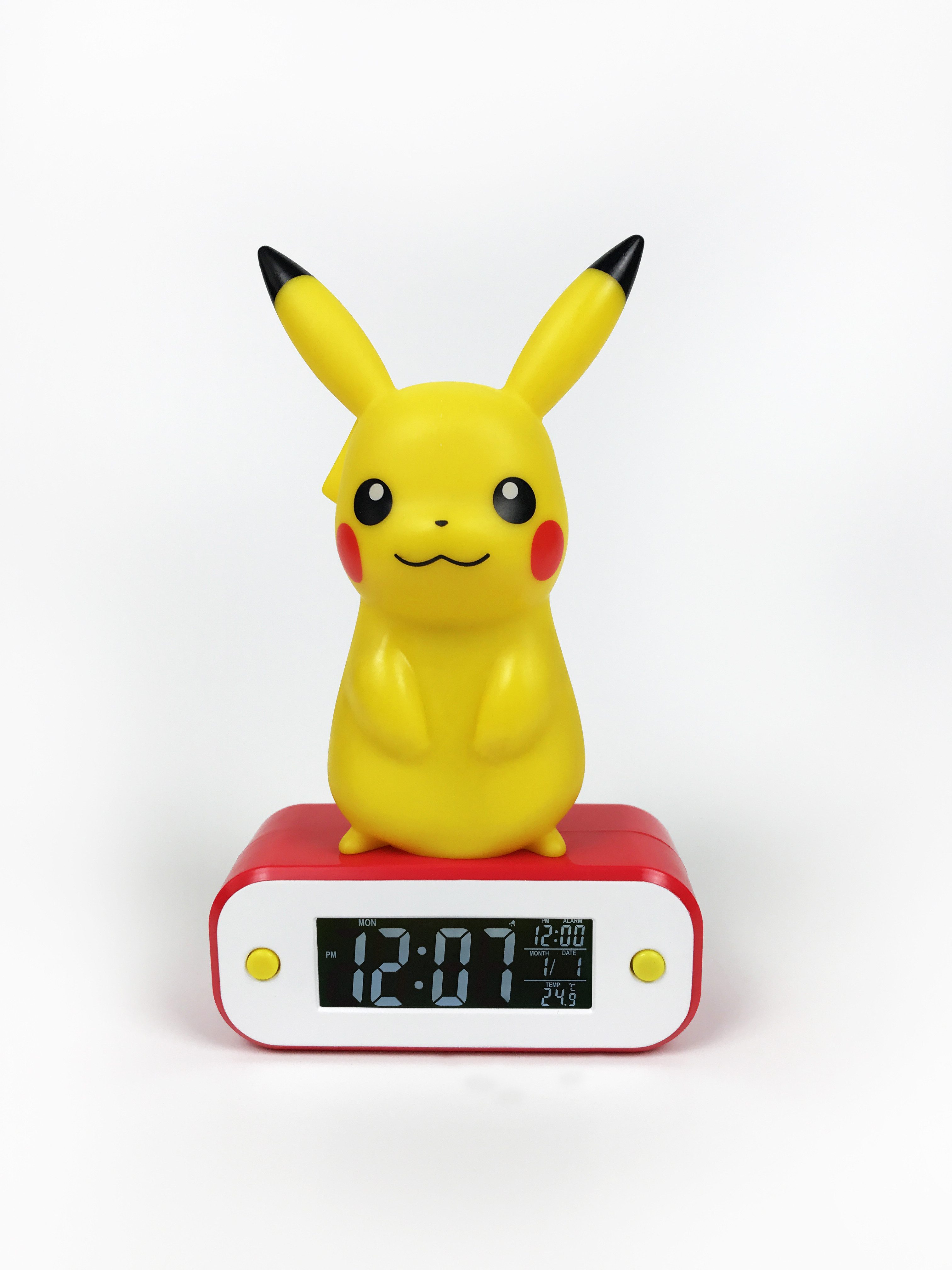 Teknofun Merchandise-Figur POKÉMON - Digitaler Wecker Pikachu [LED-Lampe]