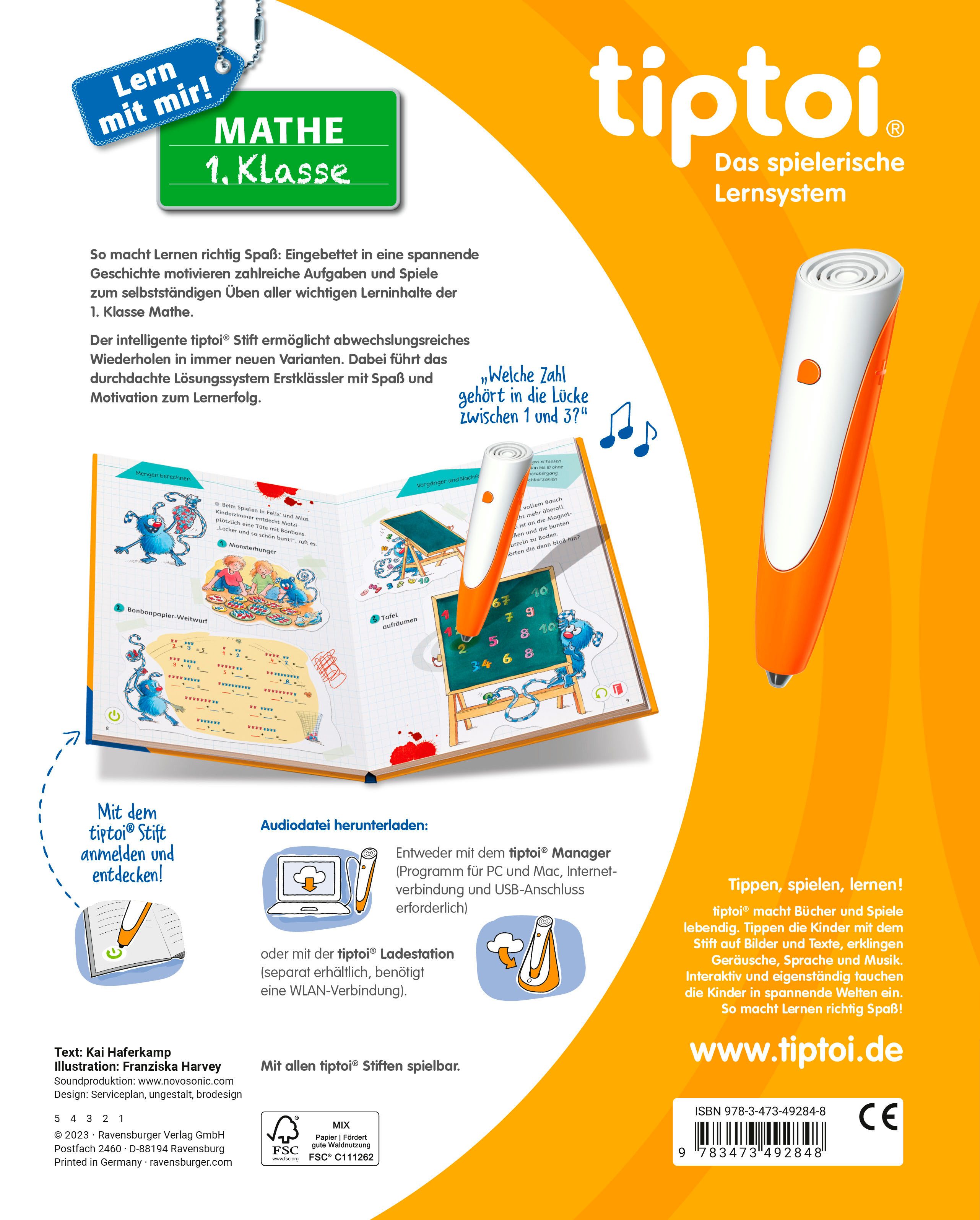 tiptoi® Lern mit mir! Mathe 1. Klasse – Bild 5 von 5