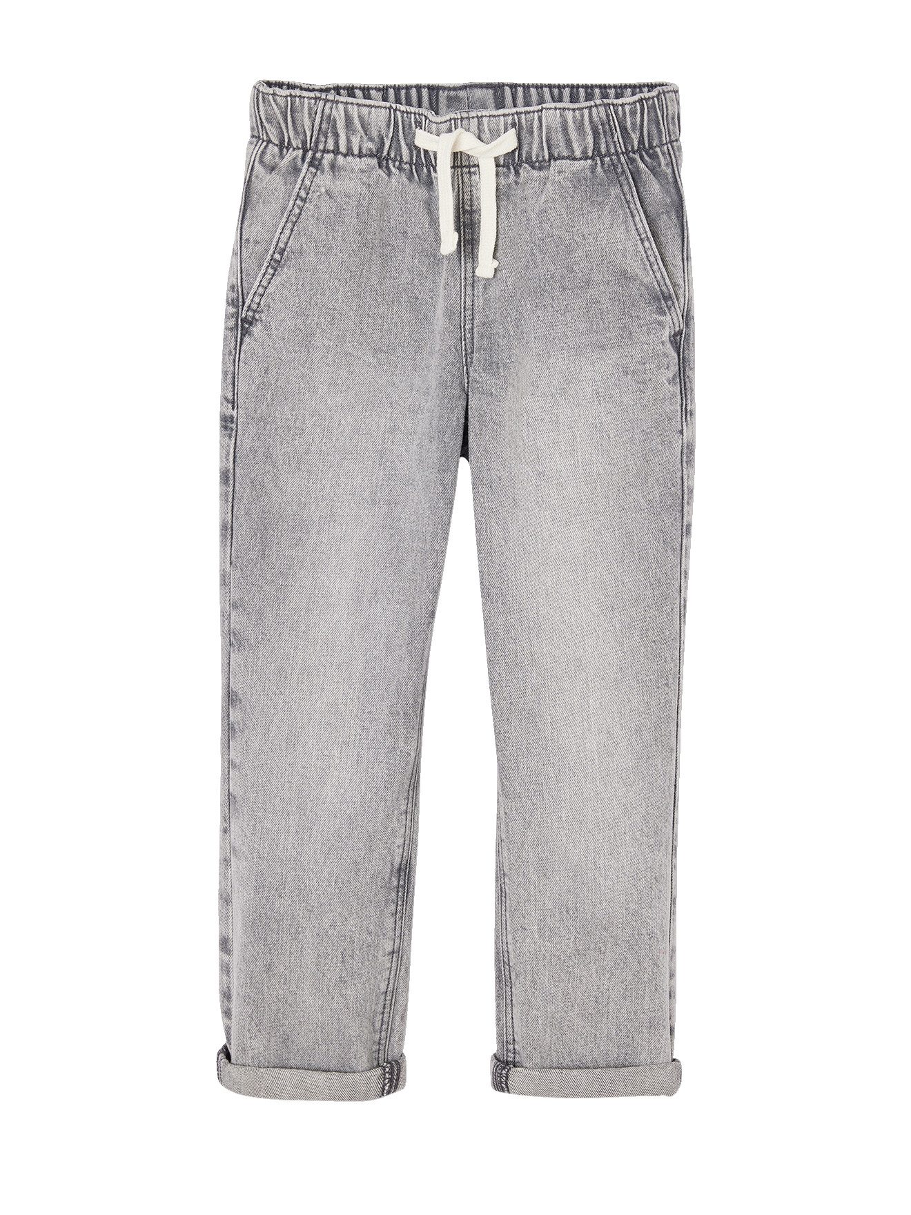 vertbaudet Weite Jeans Weite Jungen Jeans mit Dehnbund Bundweite verstellbar