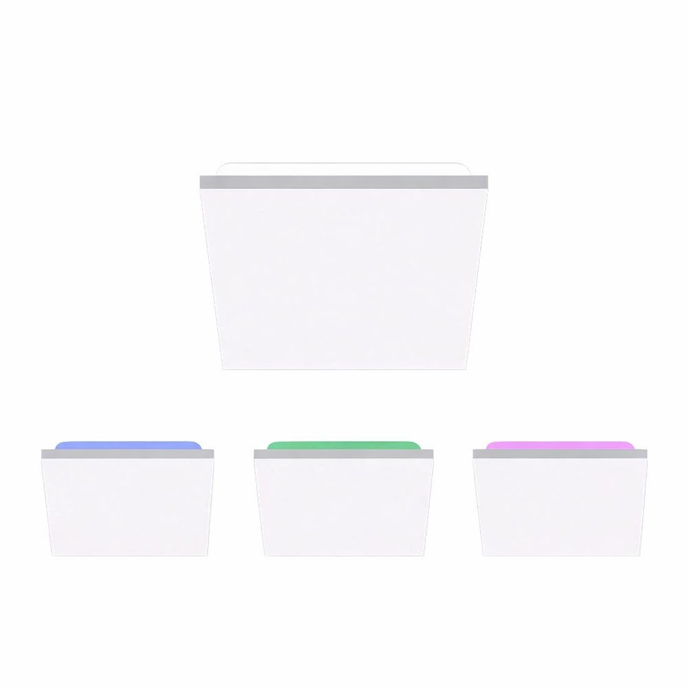 JUST LIGHT LED Deckenleuchte, LED-Leuchtmittel fest verbaut, Kaltweiß, Warm günstig online kaufen