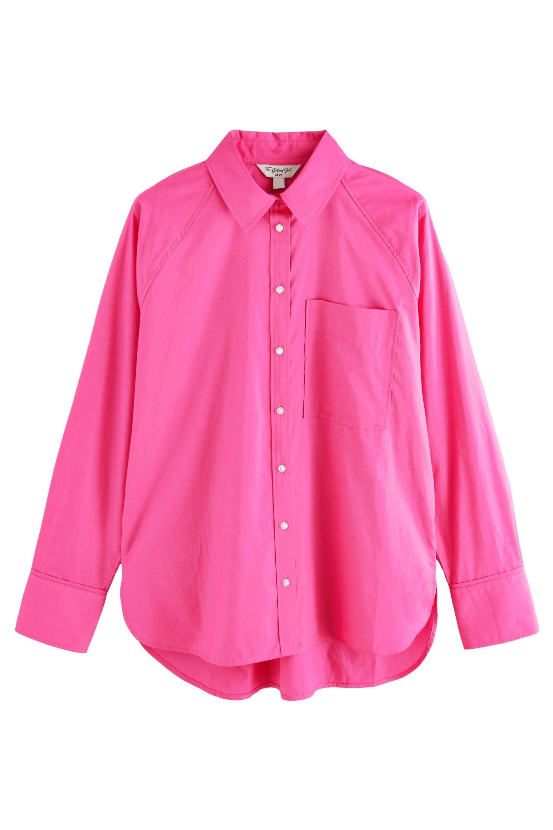 Next Langarmhemd Oversize-Langarmshirt aus Baumwolle, Kurzgröße günstig online kaufen