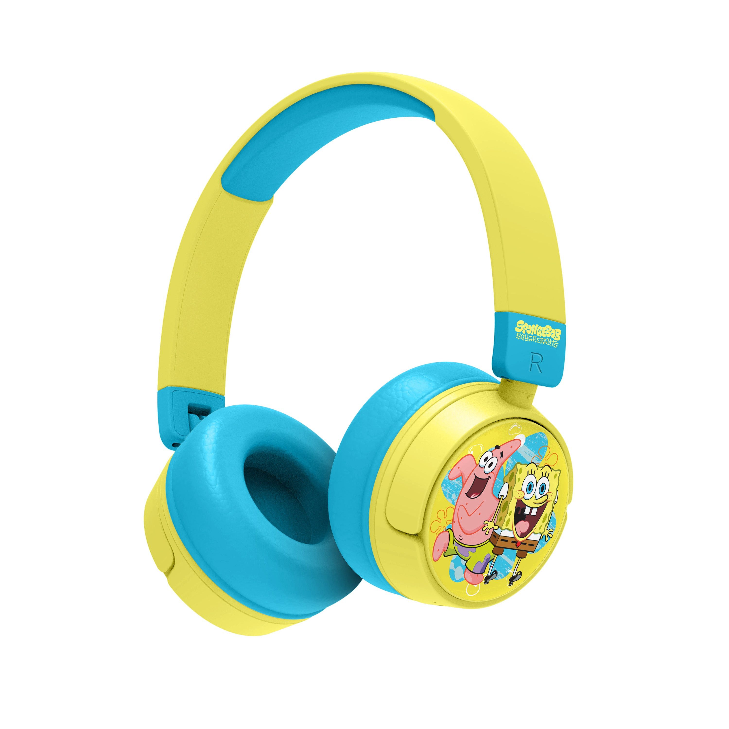 OTL Spongebob Schwammkopf Kinderkopfhörer mit Lautstärkebegrenzung Kinder-Kopfhörer (kindgerechte Lautstärkebegrenzung)