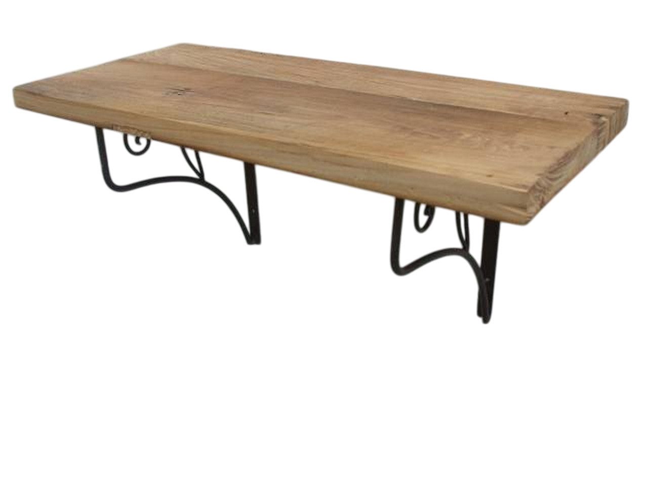 Deko-Impression Wandregal Wandboard, Wandregal, Ablage, antikes Holz, Eisenträger, 1-tlg.