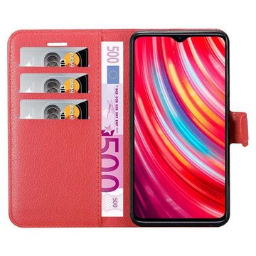 Cadorabo Handyhülle Xiaomi RedMi NOTE 8 PRO Xiaomi RedMi NOTE 8 PRO, Klappbare Handy Schutzhülle - Hülle - mit Standfunktion und Kartenfach