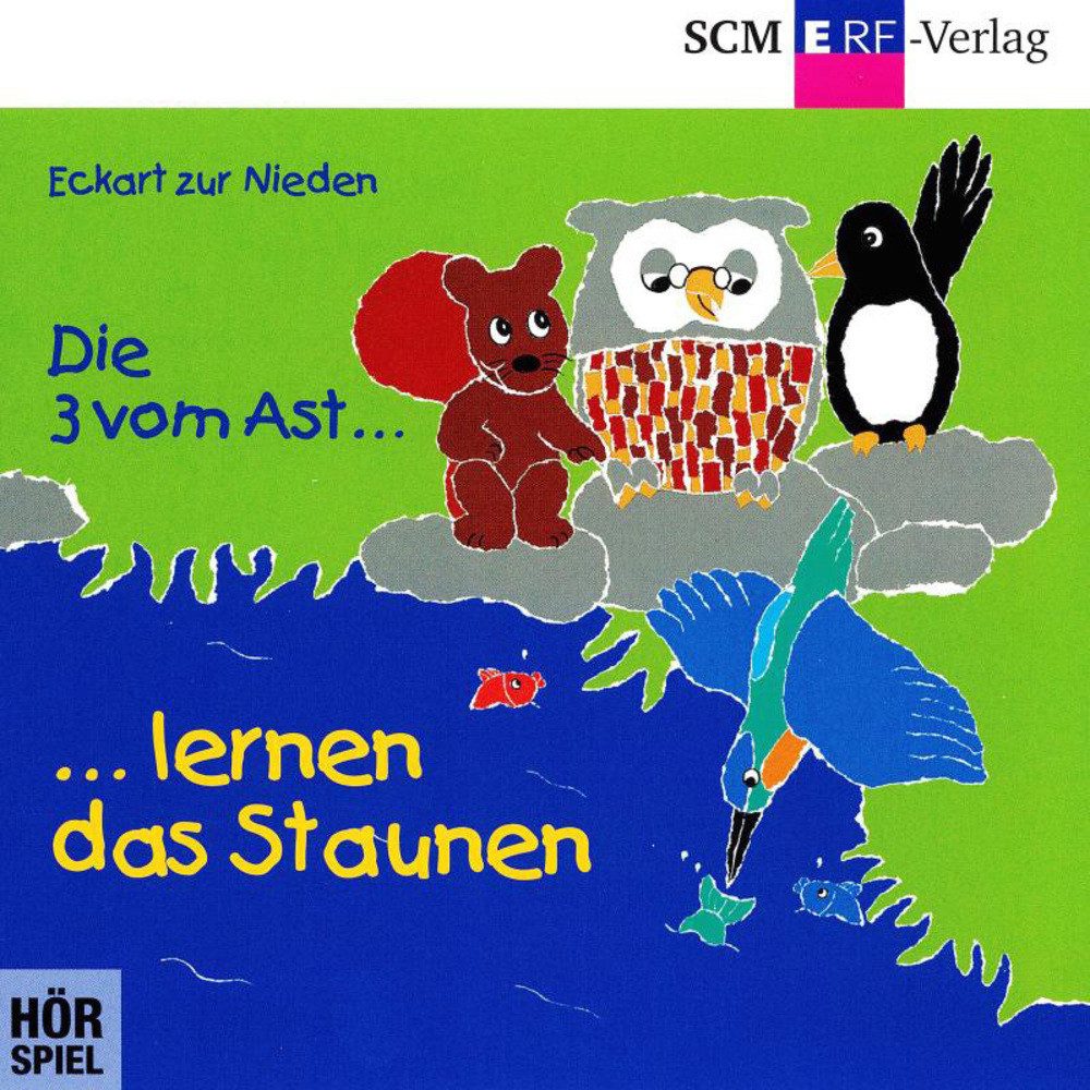 SCM Verlag Hörspiel Die 3 vom Ast lernen das Staunen - Folge 17, Audio-CD