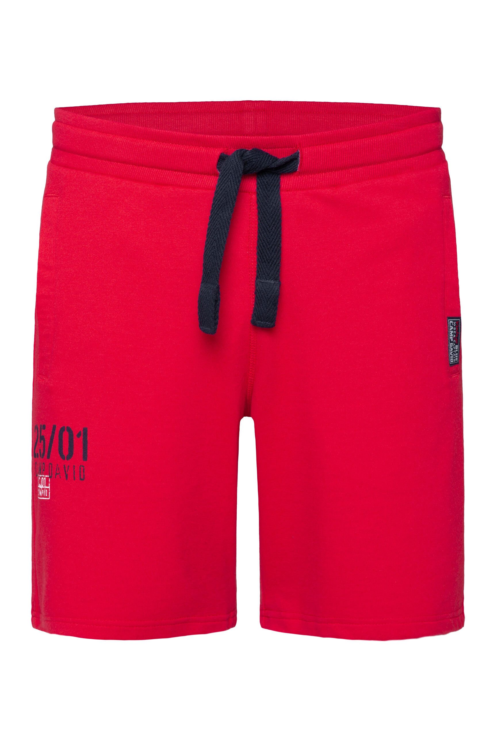 CAMP DAVID Sporthose mit Elastikbund und Kordel