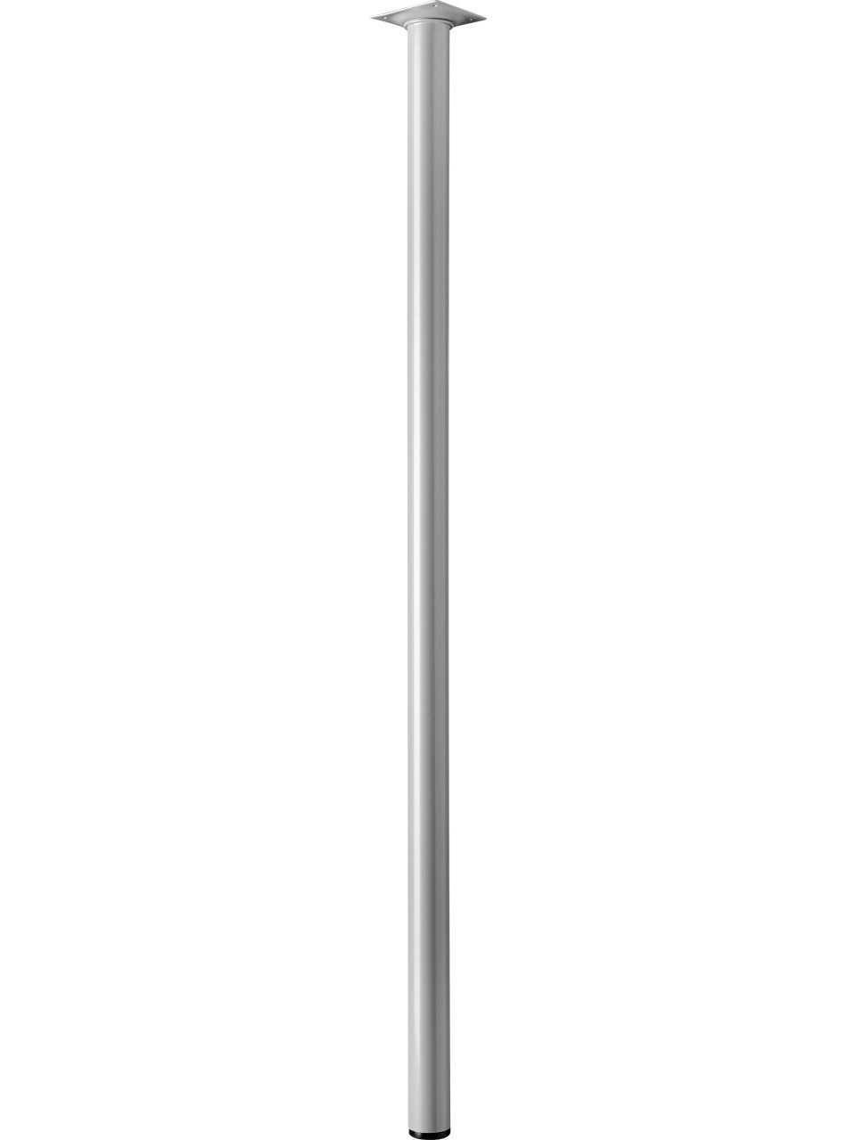 Hettich Tischbein Hettich Tischbein 3,0 x 8,0 cm Aluminium-Optik - 1