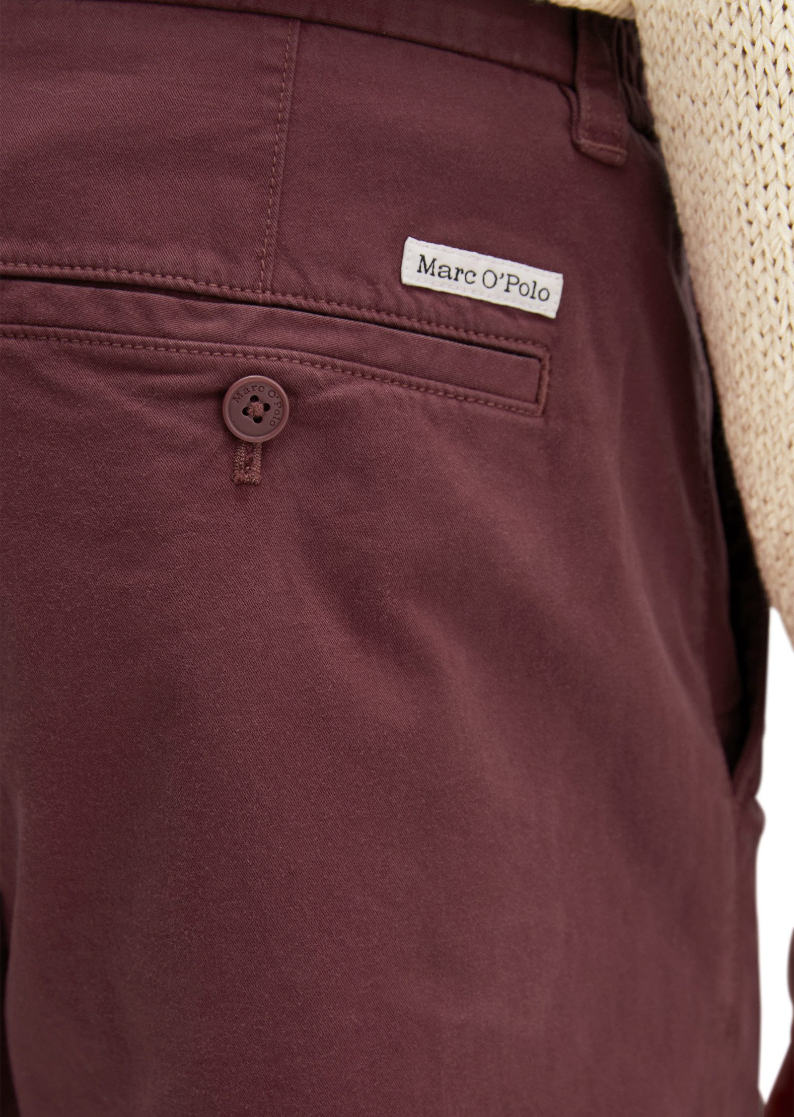 Marc O'Polo Shorts Model Reso Jogger regular in softer Twill Stretch-Qualität – Bild 3 von 5