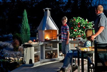 WELLFIRE Grillkamin Ardea, BxTxH: 188x73x192 cm