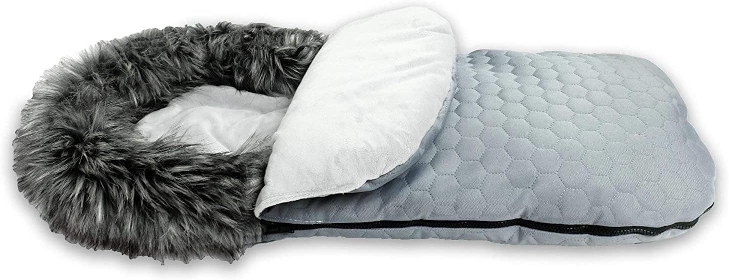GOLDKIDS Fußsack Winter Herbst Fußsack für Kinderwagen Babyschale (Schlittensack Baby, Fußsack Kuschelsack), Winterfußsack 48 x 90 cm