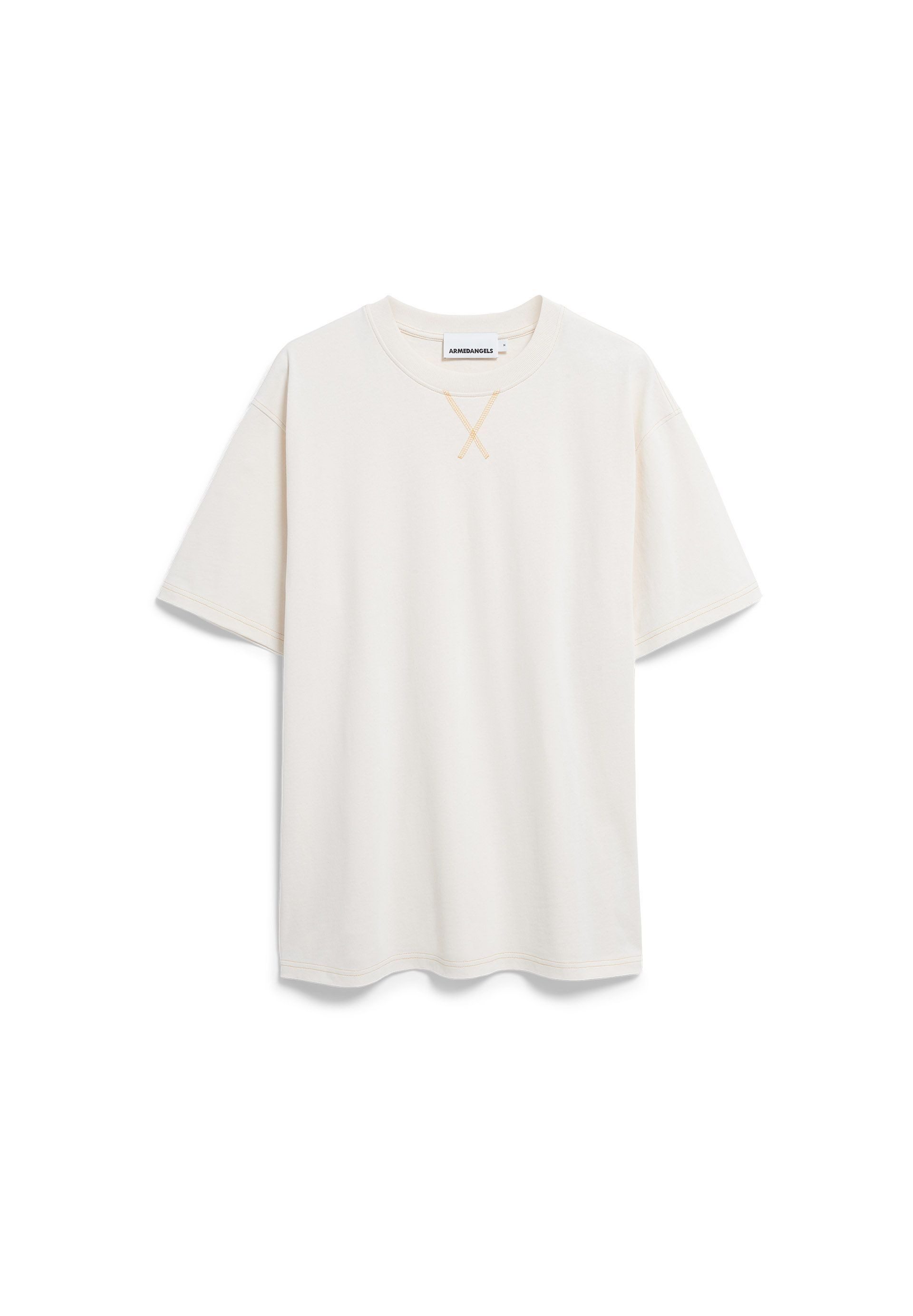 Armedangels T-Shirt MAARKOS DENIM BLEND Relaxed Fit