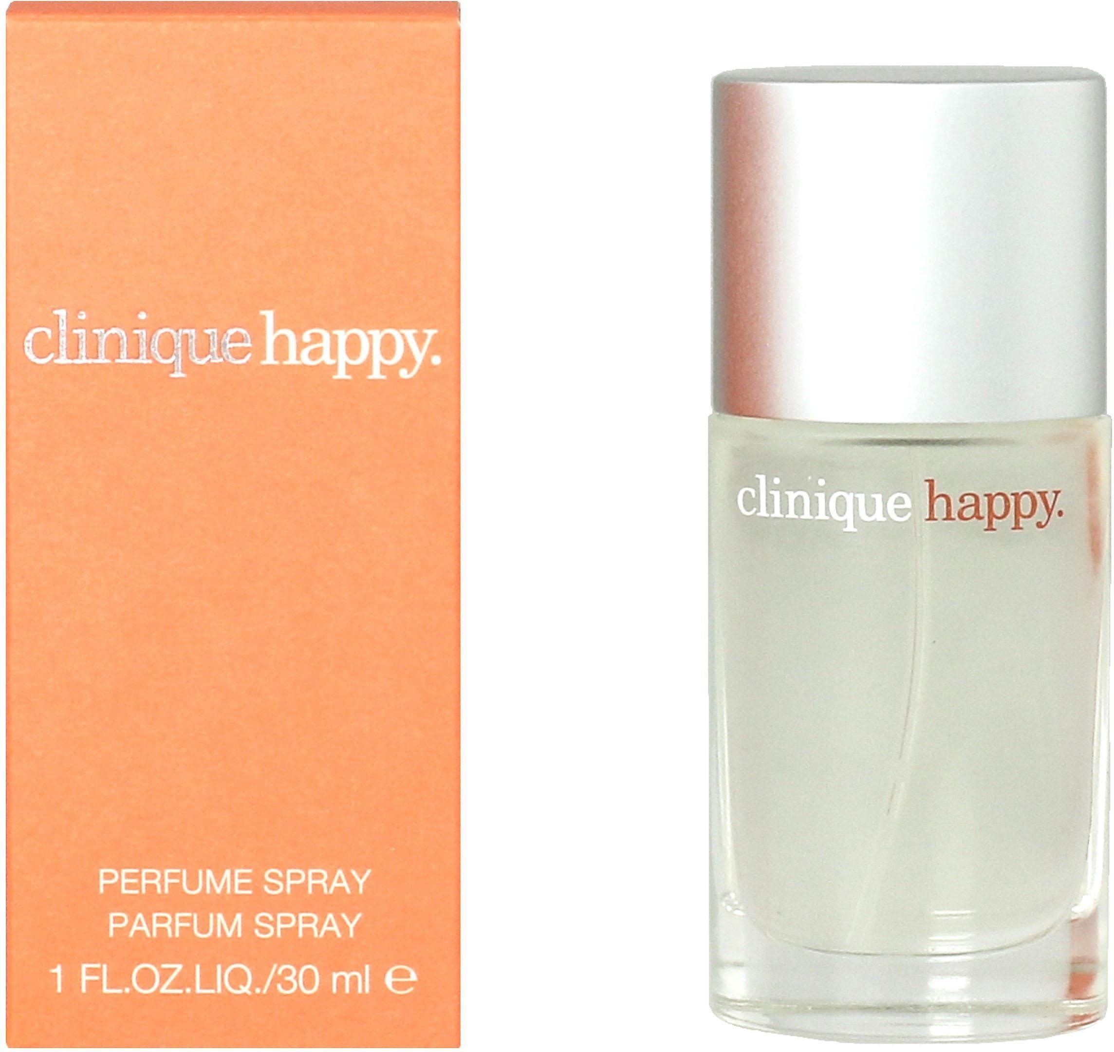 CLINIQUE Eau de Parfum Happy, Blumiger Damenduft mit Mandarine, Grapefruit, Orchidee und Moschus.