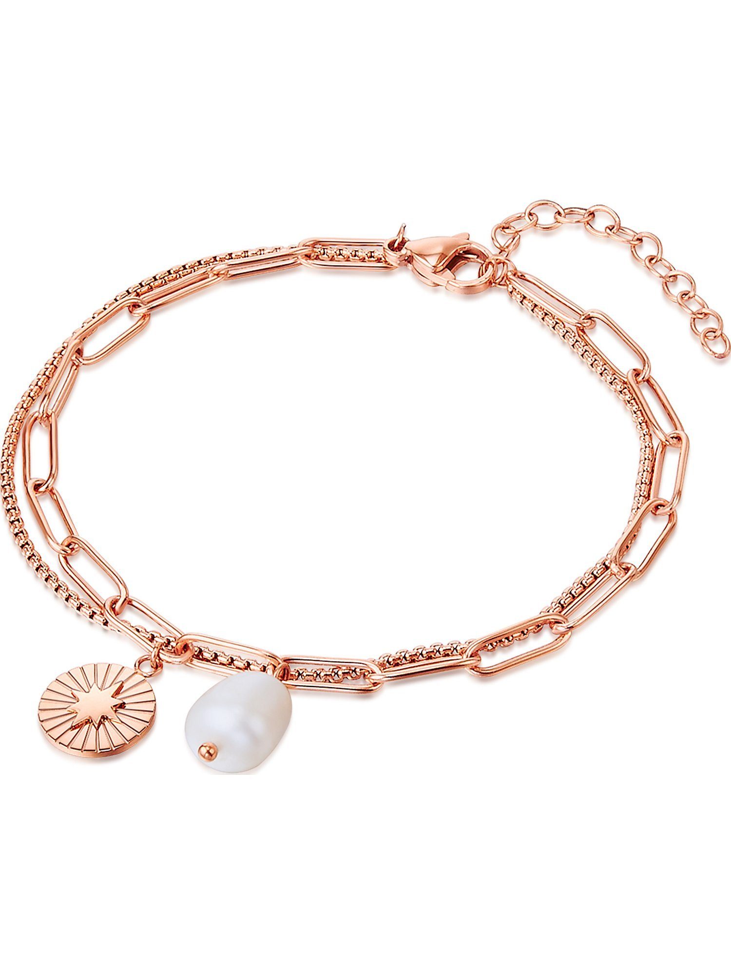 Pearls Armband, Valero roségold klassisch
