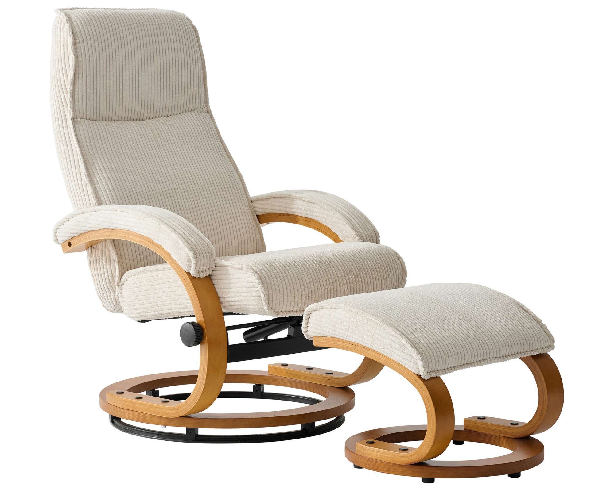 Home affaire Relaxsessel mit Hocker PARIS neu: Cord - OTTO. Verlässliche Qualität. (bestehend aus Sessel und Hocker), manuelle Relaxfunktion mit Drehfunktion, neu: Cord-Bezug