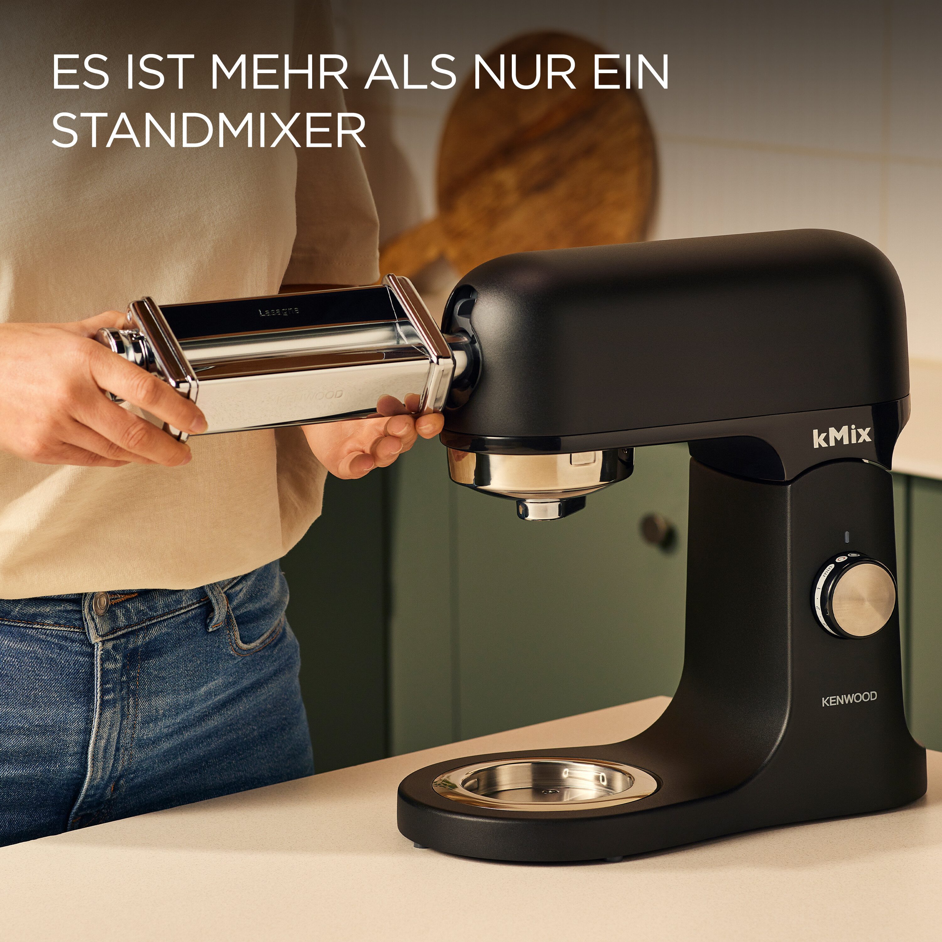 KENWOOD Küchenmaschine KMX751ABK, 1000 W, 5 l Schüssel