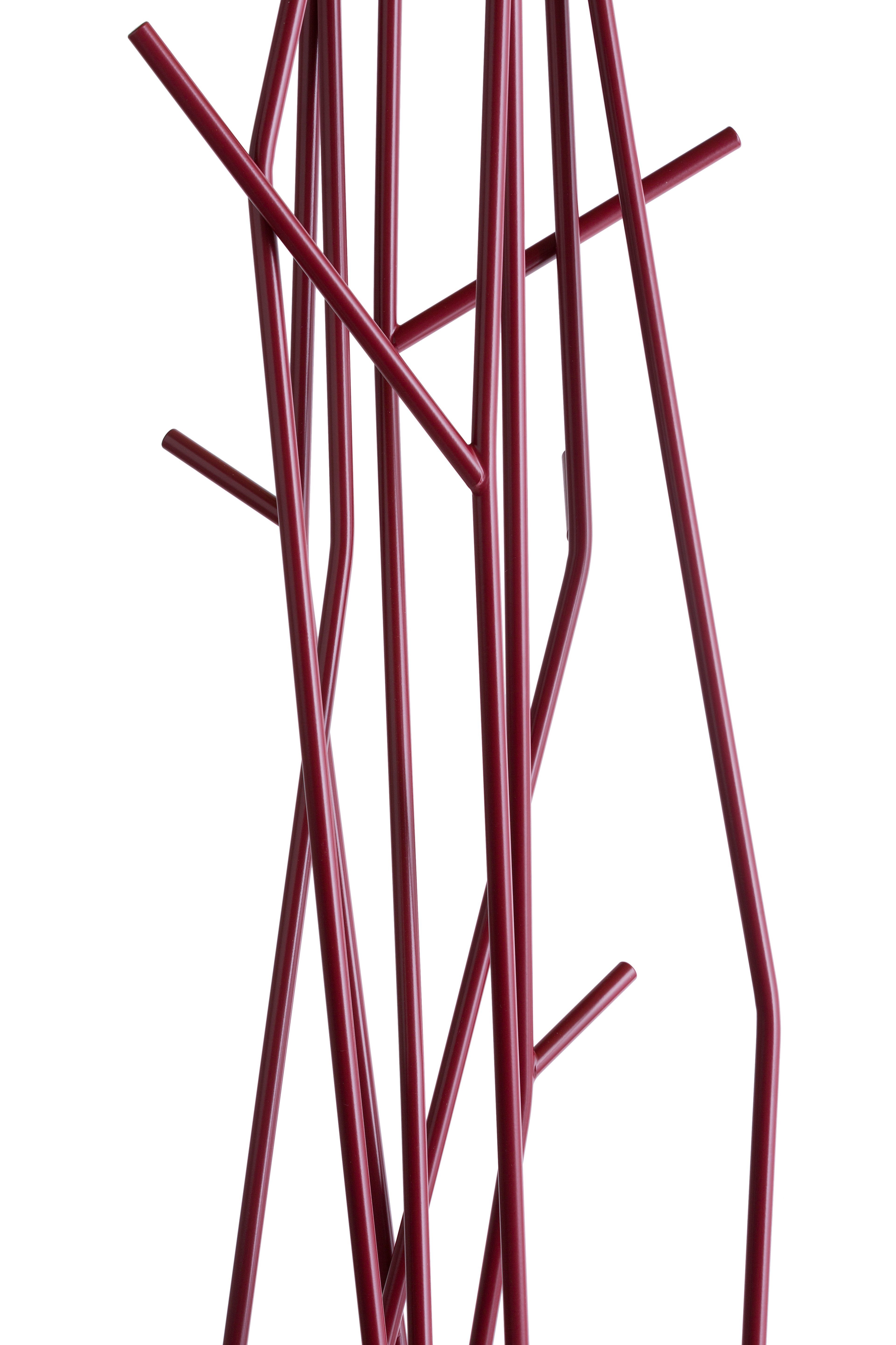 COVO Kleiderständer Latva freistehender Kleiderständer von Mikko Laakkonen (ML01), (Einzelner Design‑Kleiderständer), Skandinavischer Kleiderständer im Baumkronen‑Design aus Stahl