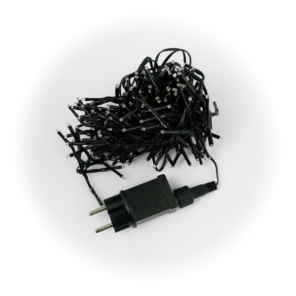 EGB LED-Lichterkette Außen-Büschellichterkette, 200 Mini-LED ww, 230V