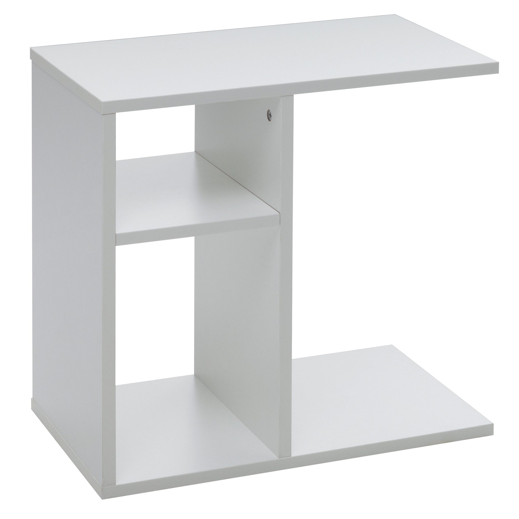 FINEBUY Beistelltisch SuVa11920_1 (50x50x30 cm Holz günstig online kaufen