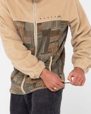 Rusty Fleecejacke SHAG PANELED FULL ZIP FLEECE