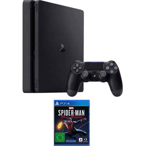 PlayStation 4 Slim, inkl. Spiderman Miles Morales