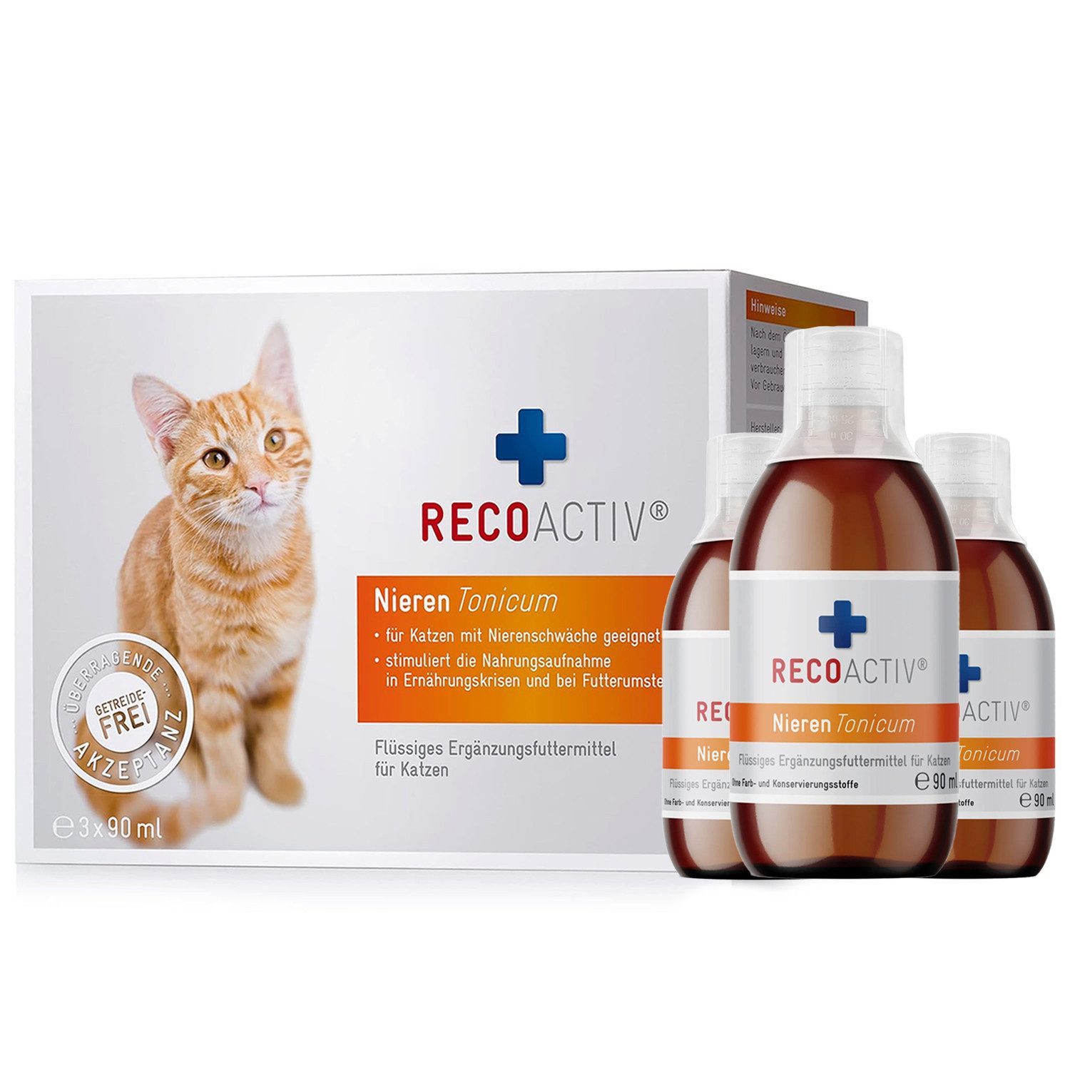 RECOACTIV Nieren Tonicum, Ergänzungsfuttermittel für: Katze