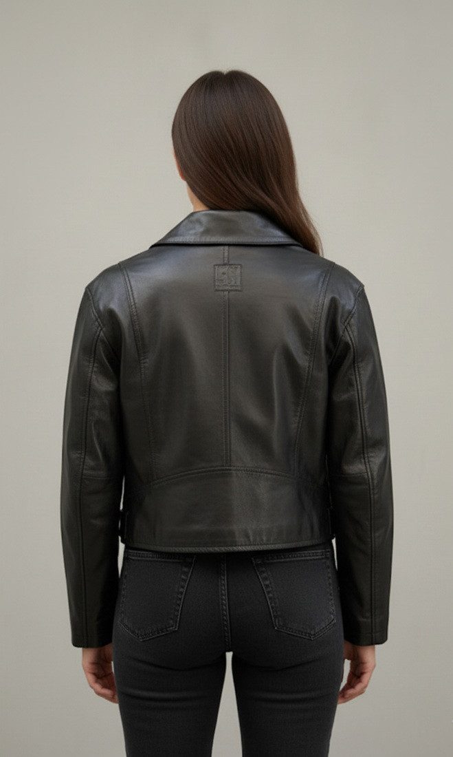 Freaky Nation Lederjacke Lovestory-FN Bikerjacke mit günstig online kaufen