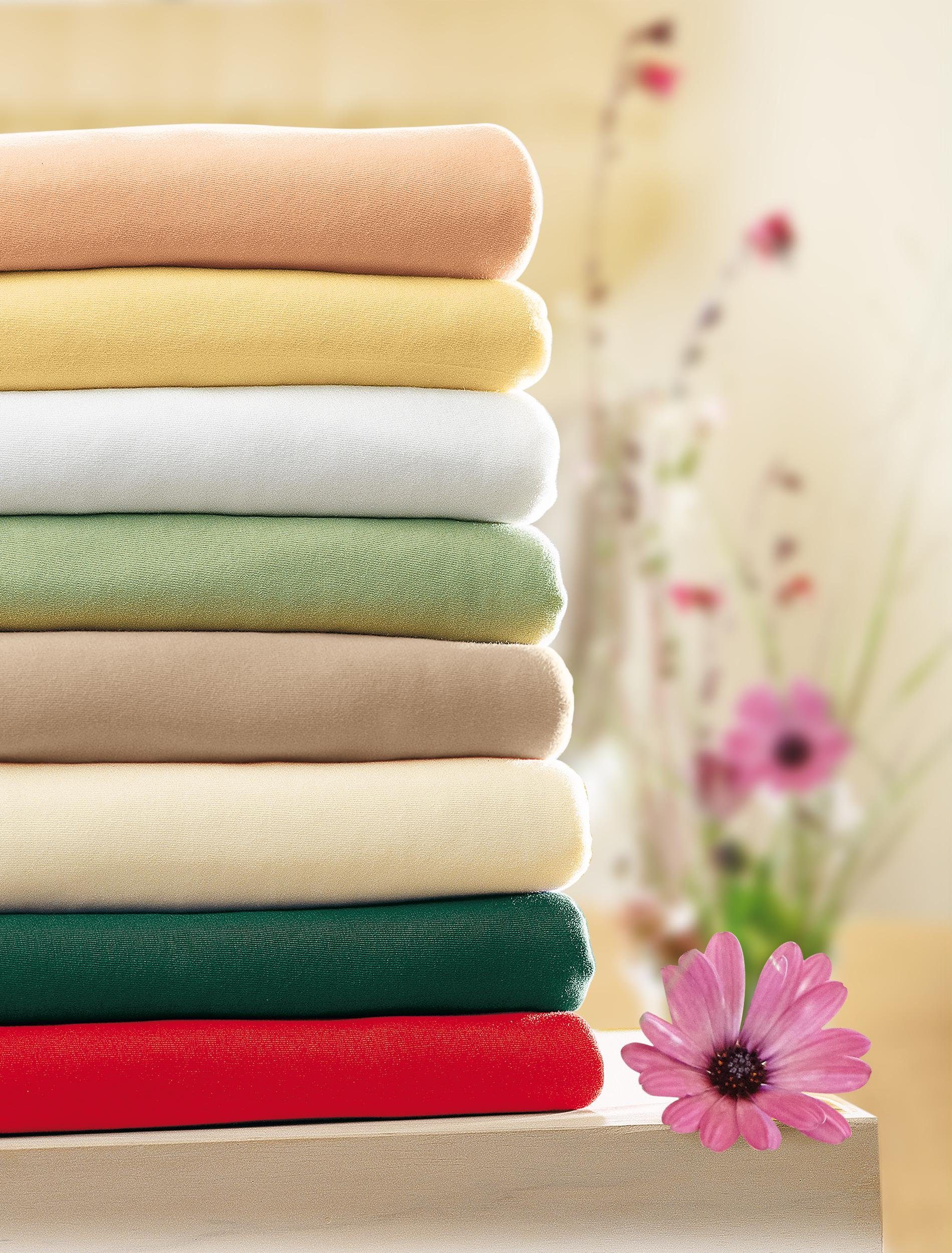 Irisette Betttuch Merkur 0006, Feinbiber, Gummizug: ohne, (1 Stück), aus Fein-Biber ohne Gummizug