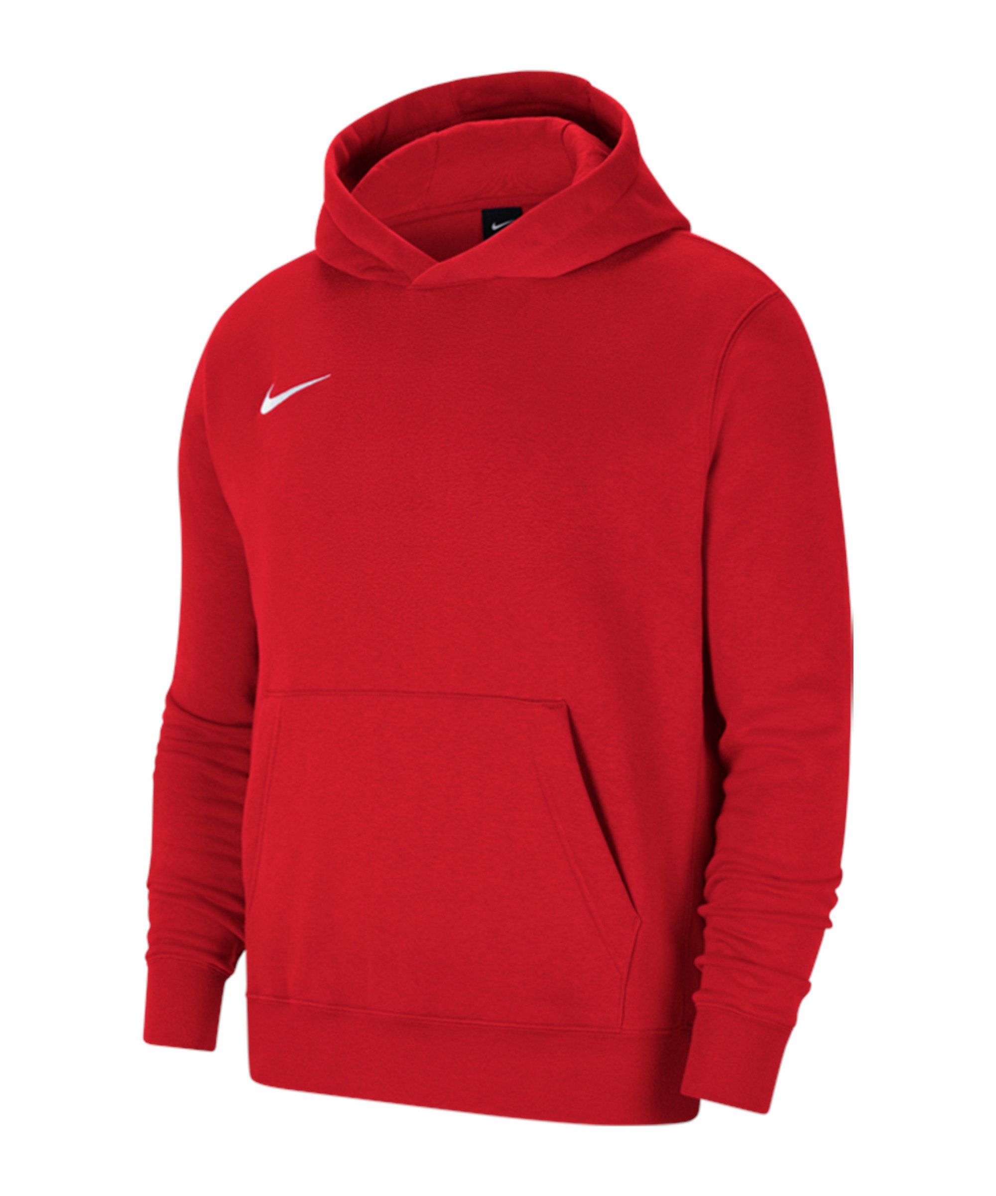 Kids Hoody Sweatshirt Fleece Nike Park rotweiss 20