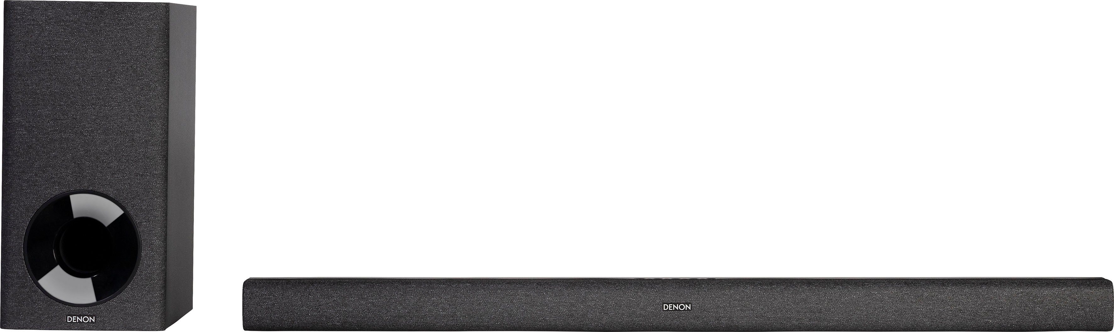 Denon DHT-S416 2.1 Soundbar (Bluetooth, Subwoofer, HDMI kabelloser ARC) Chromecast