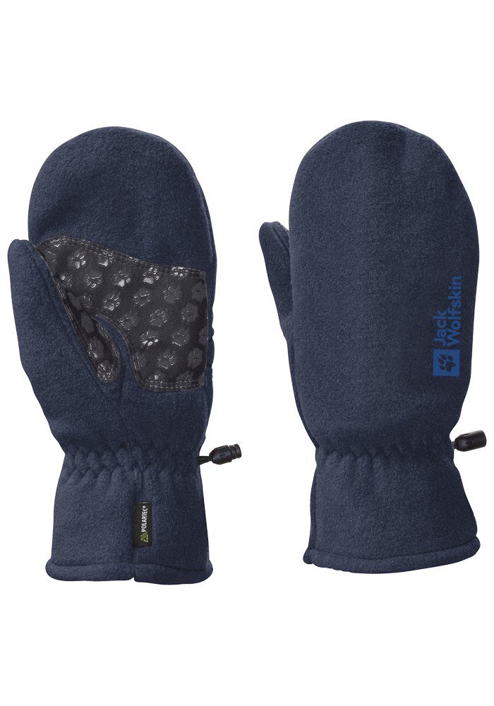 Jack Wolfskin Fäustlinge MITTEN nachtblau KIDS FLEECE