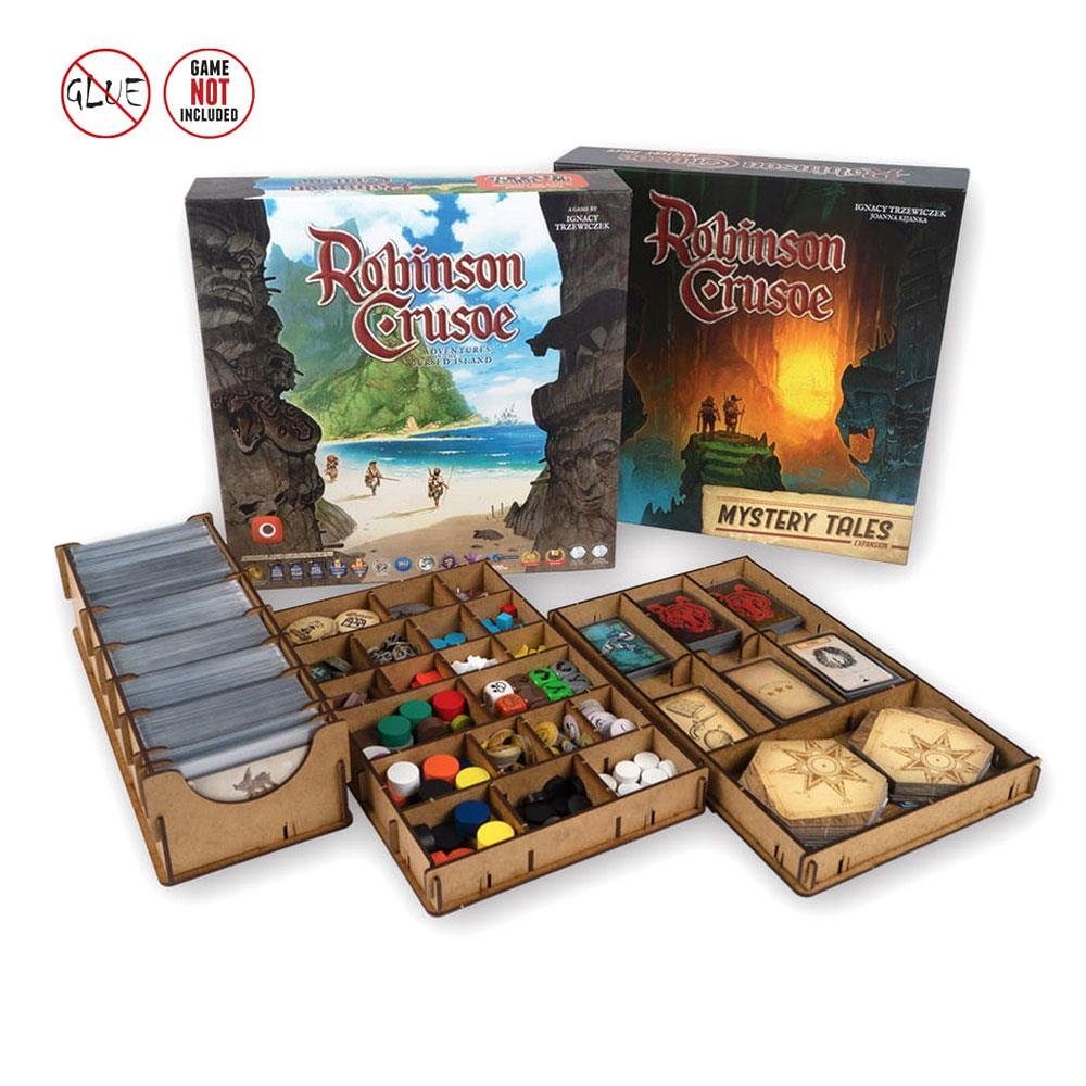 Poland Games Spiel Insert Robinson Crusoe 2nd Edition + Erweiterung