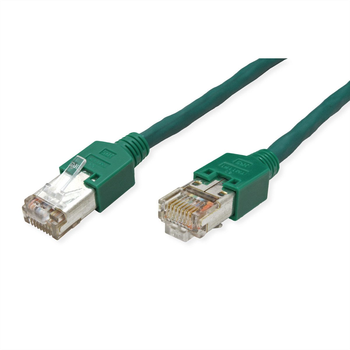 SECOMP DÄTWYLER Patchkabel Cat.5e (Class D) S/UTP LAN-Kabel, RJ-45 Männlich (Stecker), RJ-45 Männlich (Stecker) (200.0 cm), CU 5502 flex PVC, Hirose TM11
