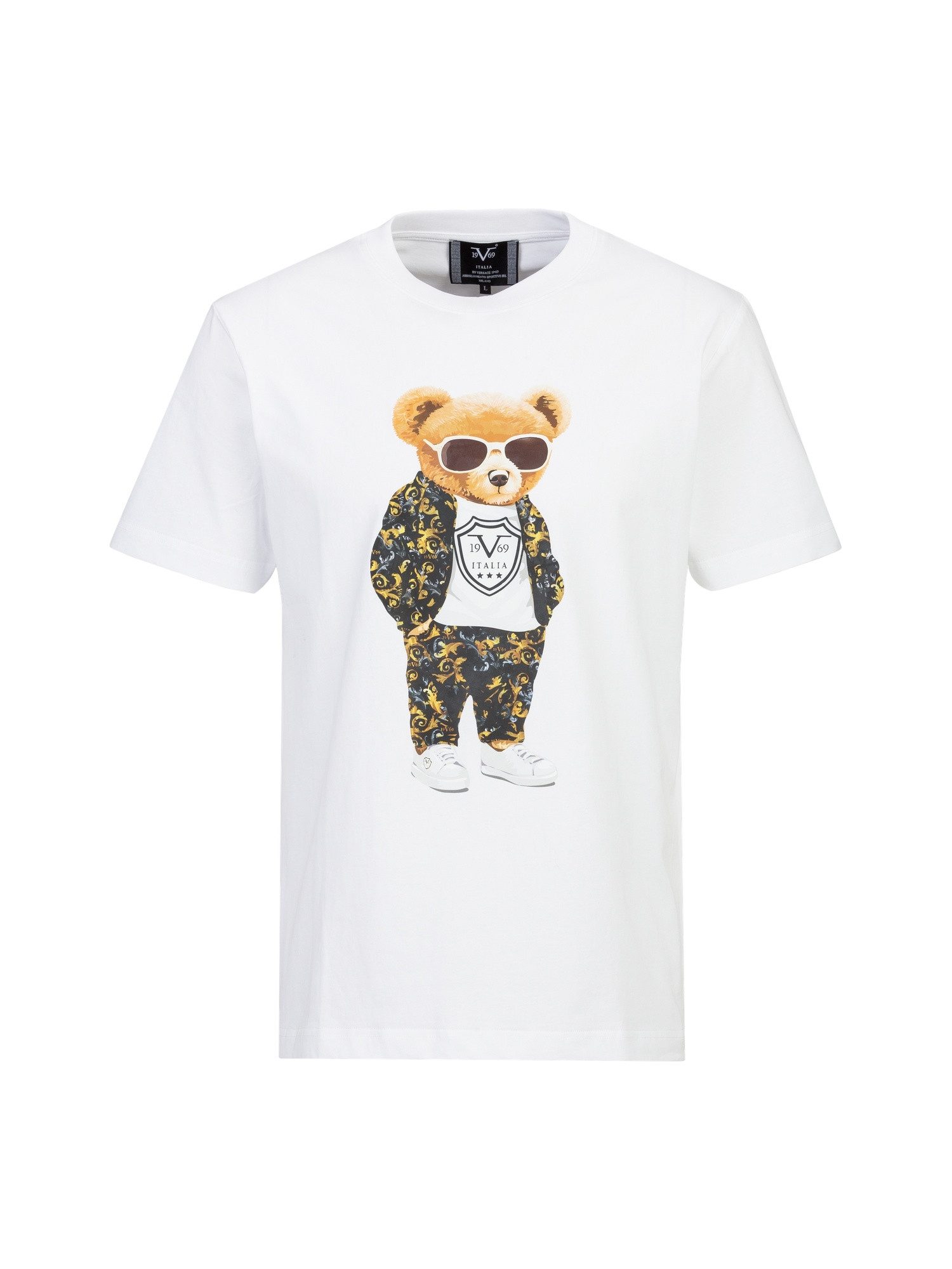 19V69 ITALIA T-Shirt RAFAEL BAROQUE TEDDY COOL